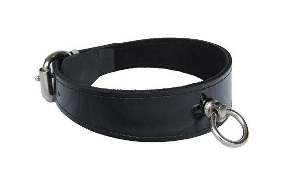 Halsband "Passion" Lackleder